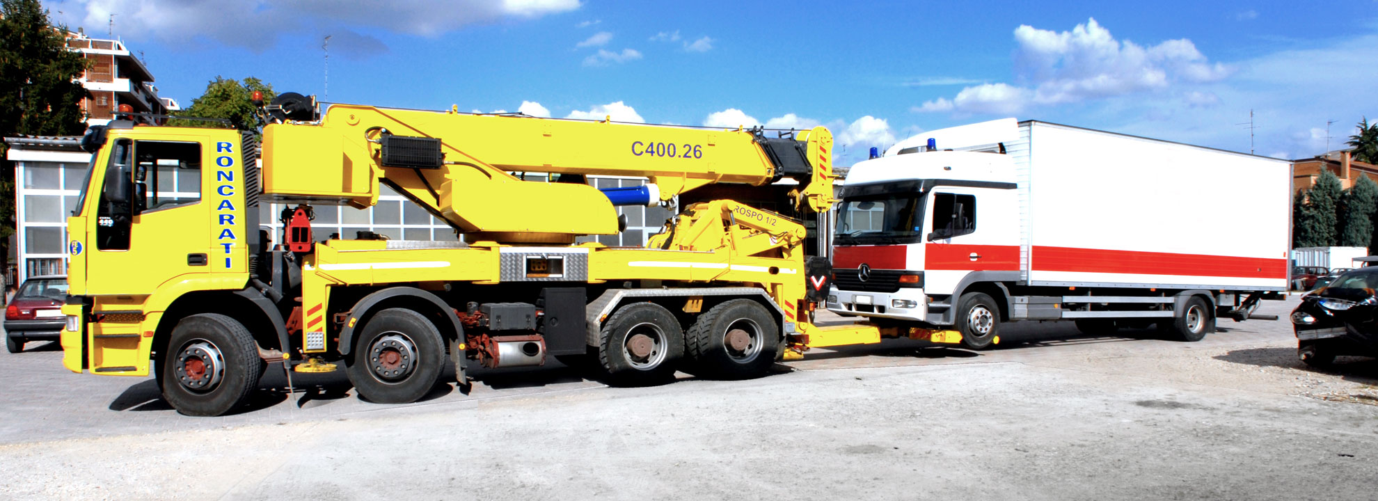 soccorso stradale a ferrara di un camion