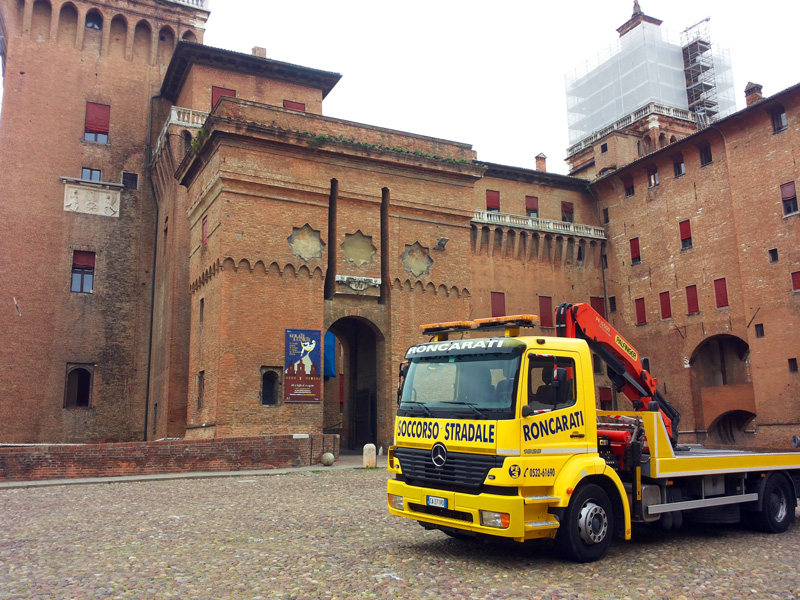 soccorso stradale a ferrara castello estense